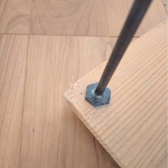 (商談中)ウッドアイロンシェルフの画像