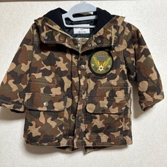 100cm 迷彩柄ダウンジャケット