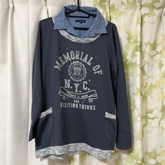 ロングYシャツ　LLサイズ