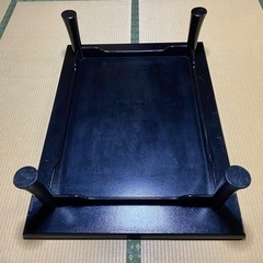 和机　津軽塗り　螺鈿細工の画像