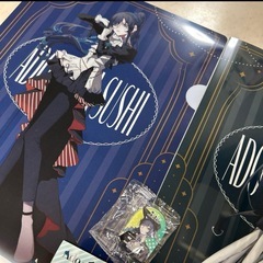 Ado くら寿司、クリアファイル、クリアハードシールの画像