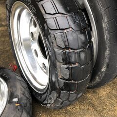 【絶版】Ape100/Ape50 デイトナ アルミホイール 4.0J 12インチの画像