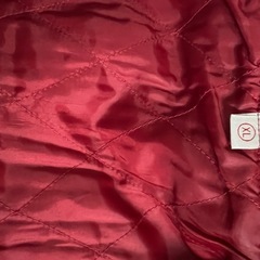 UNIQLOダッフルコート赤　サイズ：XLの画像