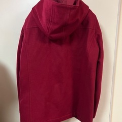 UNIQLOダッフルコート赤　サイズ：XLの画像