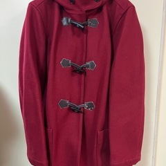 UNIQLOダッフルコート赤　サイズ：XL