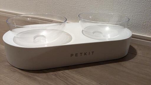 未使用PETKIT ペットキット フレッシュ・ナノ ダブル 猫 フードボウル 食器 餌皿 水入れ 2皿 [FRESH NANO Double]