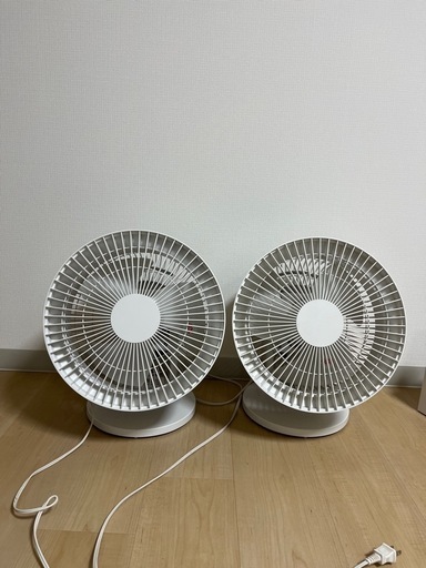 無印良品サーキュレーター2点