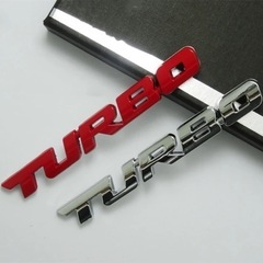 turboのエンブレム　両面テープ付き