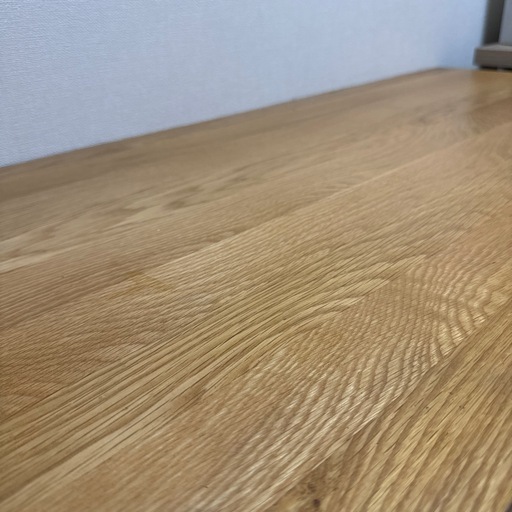 【無印】キャビネット付き木製デスク