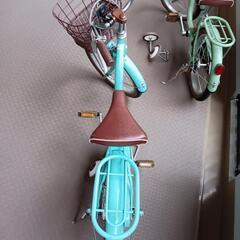 ②最終値下げしました!美品!18インチ自転車日本製2020年製2台47360円購入→２台11800円双子ちゃん、年子ちゃんに最適！の画像