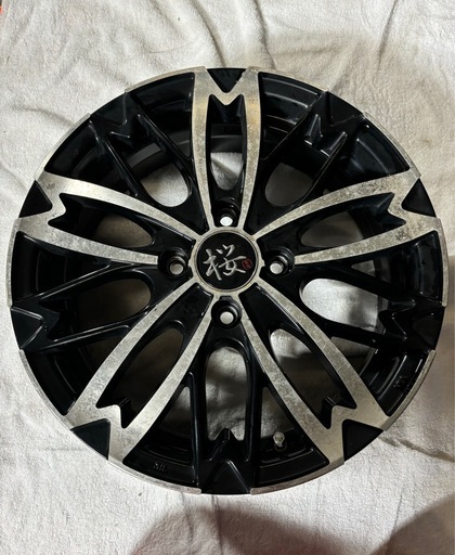 15インチ桜ホイール4本セット