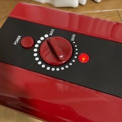 お譲り先決まりました　キューブファンヒーターの画像