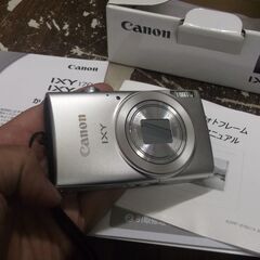 Canon デジタルカメラ IXY 170 シルバー 光学12倍ズーム IXY170(SL)の画像