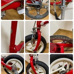 ブリヂストン 折り畳み自転車トランジットコンパクト赤