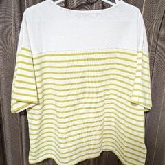 レディース　ボーダー　半袖Tシャツの画像