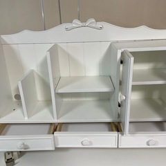 可愛いデスク！学習机の画像