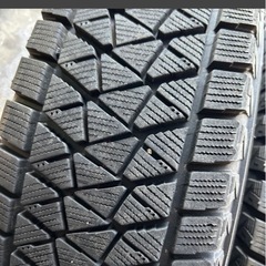 ブリヂストン　195/80R15 4本セット　バリ山　20年式 ジムニーシエラ　純正アルミ付きの画像