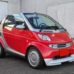 スマート450 カブリオレ左ハンドル車！