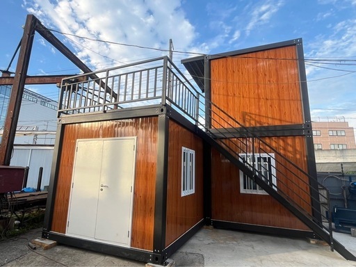コンテナハウス　プレハブ　事務所　サウナ　車庫　ガレージ　物置き