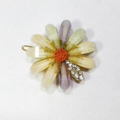 新品！月と花のヘアピン3個セット　ヘアクリップの画像