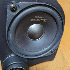 音出し確認済　KENWOOD　ステージ　ツイーター付き　10cmの画像