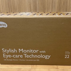 【BenQ モニター ディスプレイ】21.5インチお譲りします！！の画像