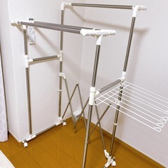 NITORI 　大型ステンレス室内物干し　コンテ465
