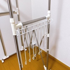 NITORI 　大型ステンレス室内物干し　コンテ465の画像