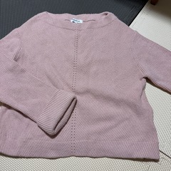 ナチュラルビューティー セーター ニット M ピンク