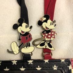 ディズニーストラップ　2個の画像