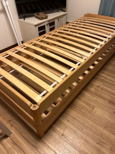 【最終値下げ】IKEA ベットフレーム