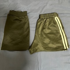 ショートパンツとキュロットスカート2枚セット