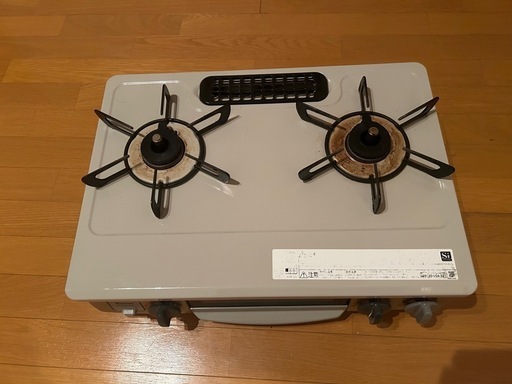 Rinnai ガスコンロ　2口　ホース付き