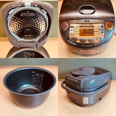 象印 豪熱沸とうIH炊飯ジャー 5.5合炊き NP-VB10（シルバー）2012年製の画像