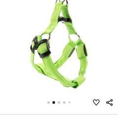 新品　光るハーネス　犬　夜間　散歩の画像