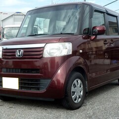 H.24年 ホンダ N-BOX G Lパッケージ ワインレッド ...