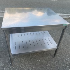 □中古品 タニコー 作業台 900x750x810mm 厨房□