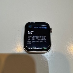 アップルウォッチseries4 44mmミラネーゼループ ベルト ステンレスの画像