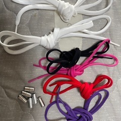 PUMAスマッシュ バック スニーカー靴紐セットの画像