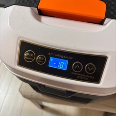 【使用少】ポータブル冷蔵庫・車載冷蔵庫（22L）キャンプの画像