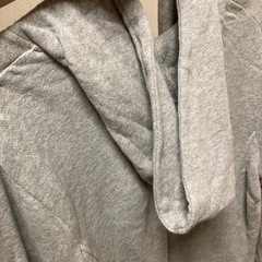 フード付きカーディガンの画像
