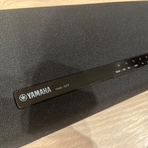 【美品】YAS-107 ヤマハ サウンドバー スピーカー  新品HDMI付き