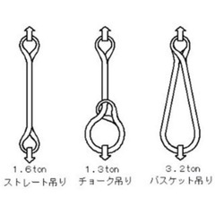イリイ ベルトスリング ロープの画像