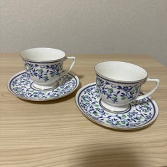 TRUSSARDI table  カップ&ソーサー　2客セットの画像