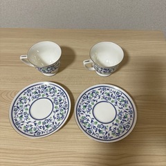 TRUSSARDI table  カップ&ソーサー　2客セットの画像