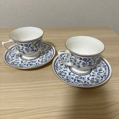 TRUSSARDI table  カップ&ソーサー　2客セットの画像