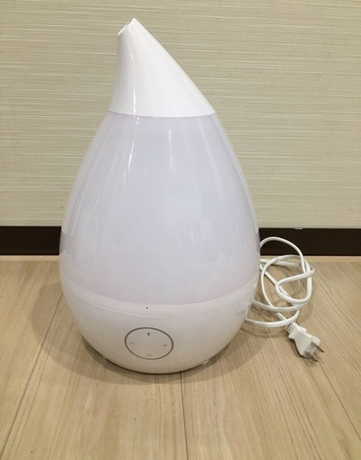 しずく(ドロップ)型　超音波式加湿器　3.3L