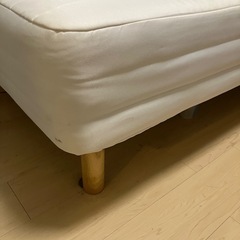 マットレス一体型シングルベッドの画像