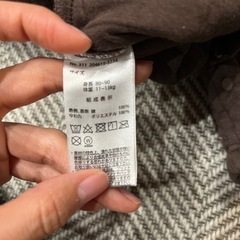 ムーミン ロンパース サロペット80 90 秋冬の画像