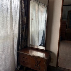 姿見付き化粧台